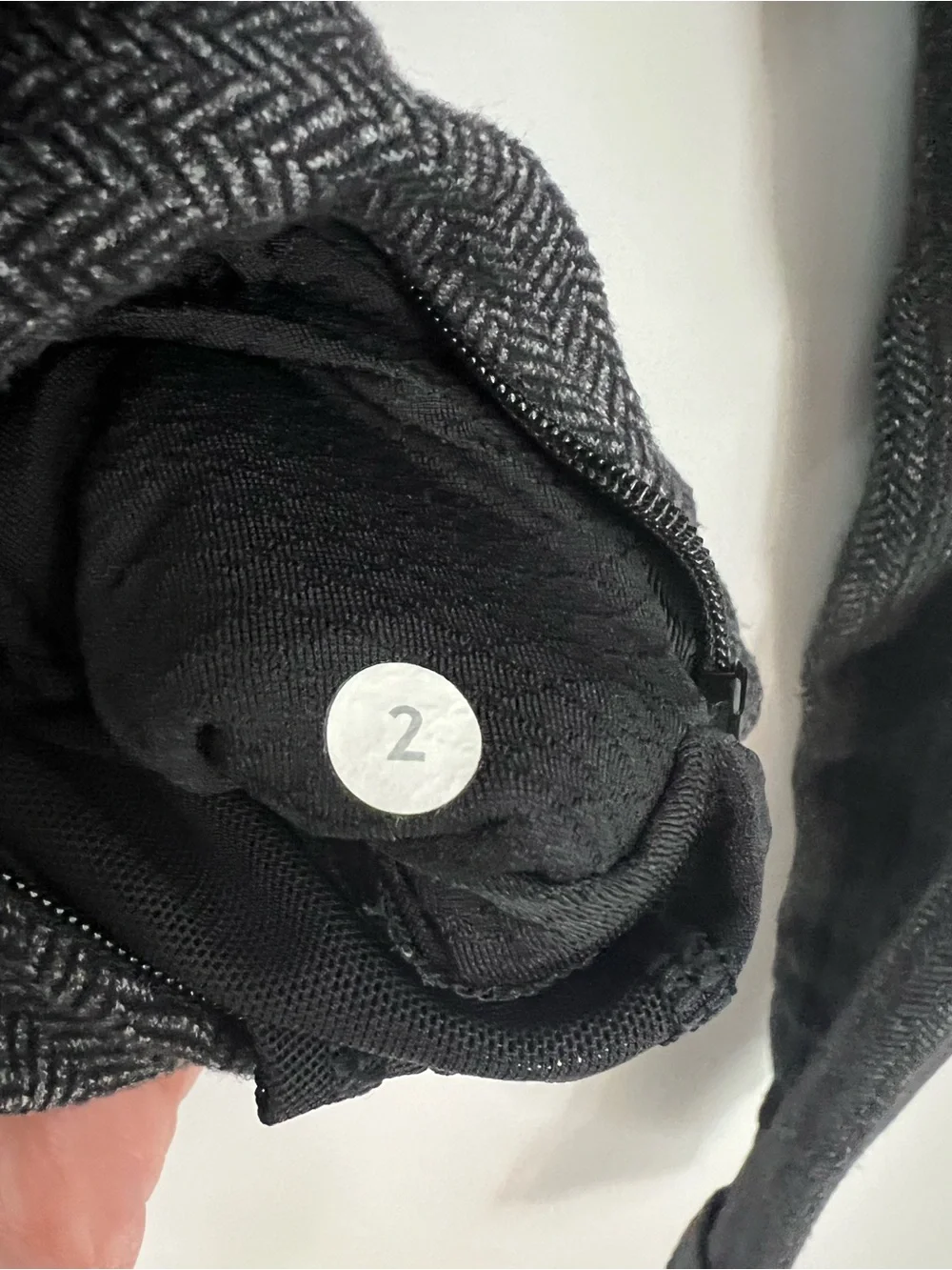 lululemon athletica Think Fast Zip Pullover heathered herringbone